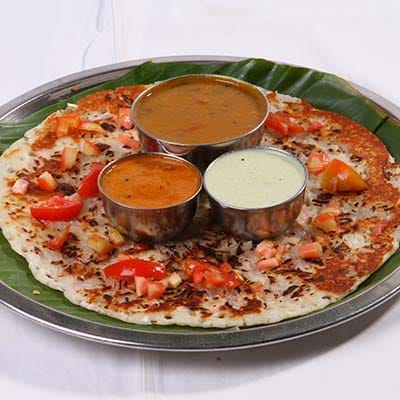 Oothappam (Onion or Tomato)